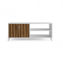Mueble TV Tasarım-L3019 blanco Practica Hogar