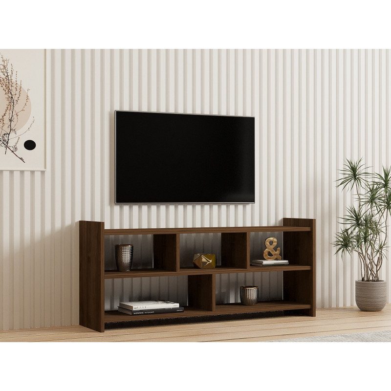 Mueble TV Pera-nogal Practica Hogar