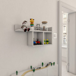 Estante de pared Room blanco Practica Hogar