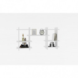 Estante de pared Tefo blanco Practica Hogar