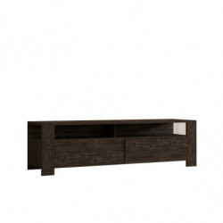 Mueble TV con estante Combe antracita Practica Hogar