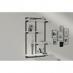 Estante de pared Dodo blanco Practica Hogar