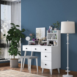 Tocador BJ101-2294 blanco Practica Hogar
