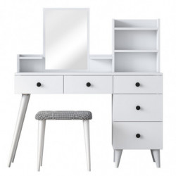 Tocador BJ101-2294 blanco Practica Hogar
