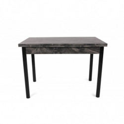 Mesa de comedor extensible Polo-1304 negro Practica Hogar
