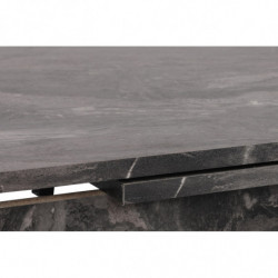 Mesa de comedor extensible Polo-1304 negro Practica Hogar