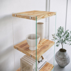 Librería Niagara R303 roble Practica Hogar