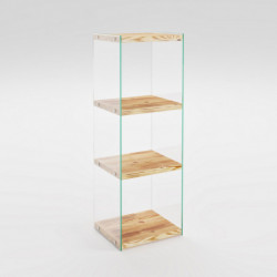 Librería Niagara R303 roble Practica Hogar