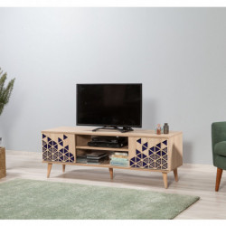 Mueble TV Truva-123 sonoma roble Practica Hogar