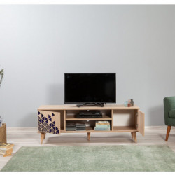 Mueble TV Truva-123 sonoma roble Practica Hogar