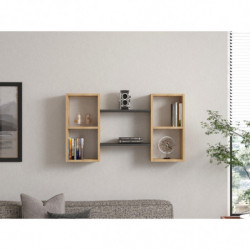 Estante de pared Bambi antracita zafiro Practica Hogar