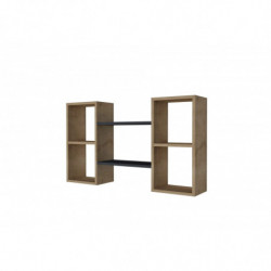 Estante de pared Bambi antracita zafiro Practica Hogar