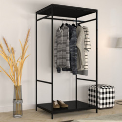 Armario Safran-L655 negro Practica Hogar