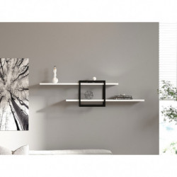 Estante de pared Mone blanco Practica Hogar