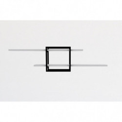Estante de pared Mone blanco Practica Hogar