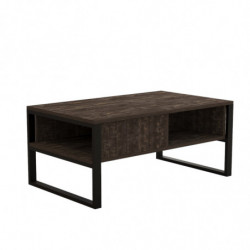 Mesa de centro Devon Orta antracita Practica Hogar