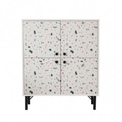 Mueble auxiliar Multilüx Terrazzo multicolor Practica Hogar