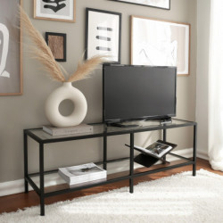 Mueble TV Basic TV500 negro mate Practica Hogar