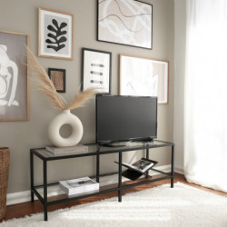 Mueble TV Basic TV500 negro mate Practica Hogar