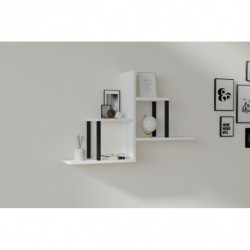 Estante de pared Diana blanco Practica Hogar