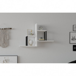 Estante de pared Diana blanco Practica Hogar