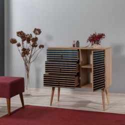 Cómoda VeryBox 222 sonoma roble Practica Hogar