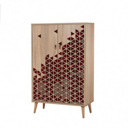Mueble auxiliar MultiBox 122 sonoma roble Practica Hogar