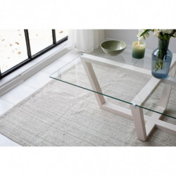 Mesa de centro Amalfi blanco Practica Hogar