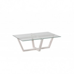 Mesa de centro Amalfi blanco Practica Hogar