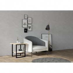 Mesa auxiliar Limit roble negro Practica Hogar