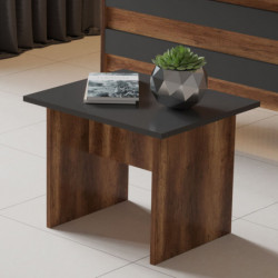 Mesa de centro Vario B antracita nogal Practica Hogar