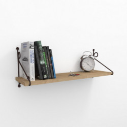Estante de pared Seramoni roble Practica Hogar