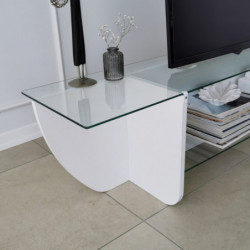 Mueble TV Lily blanco Practica Hogar