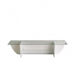 Mueble TV Lily blanco Practica Hogar