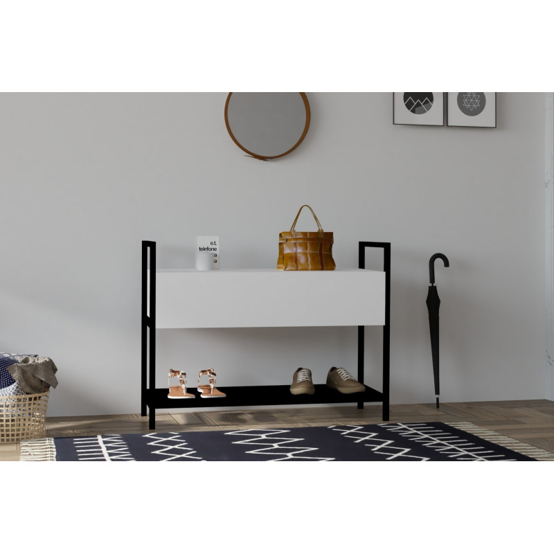Zapatero Narden blanco Practica Hogar Zapatero Narden blanco Practica Hogar