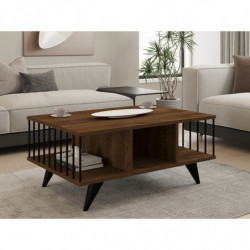 Mesa de centro Bert nogal Practica Hogar