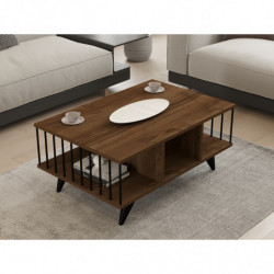 Mesa de centro Bert nogal Practica Hogar