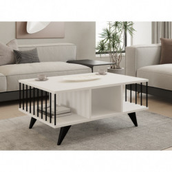 Mesa de centro Bert blanco Practica Hogar