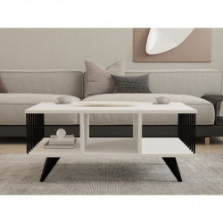 Mesa de centro Bert blanco Practica Hogar