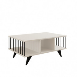 Mesa de centro Bert blanco Practica Hogar