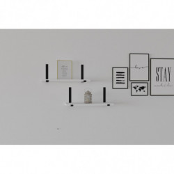 Estante de pared Lama blanco Practica Hogar