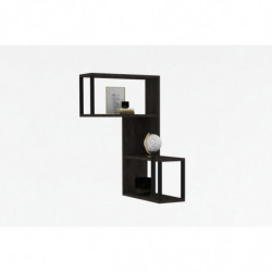 Estante de pared Lecco antracita Practica Hogar