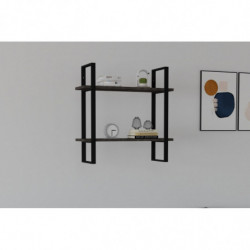 Estante de pared Buba antracita Practica Hogar