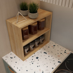 Mueble de cocina Neubrandenburg L2036 roble Practica Hogar