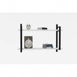 Estante de pared Abat blanco Practica Hogar