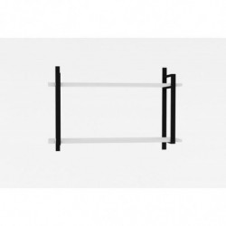 Estante de pared Abat blanco Practica Hogar