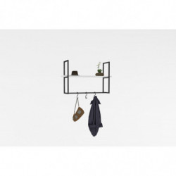 Estante de pared Able blanco Practica Hogar