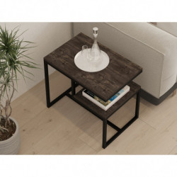 Mesa de centro Wengen antracita Practica Hogar
