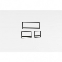 Estante de pared Yeso antracita Practica Hogar
