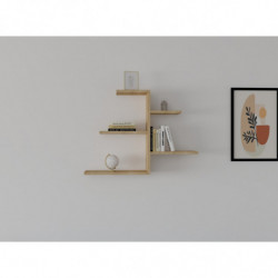 Estante de pared Gami roble zafiro Practica Hogar